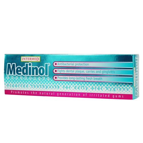 Intermed Medinol Toothpaste Φθοριούχος Οδοντόκρεμα, 100 ml