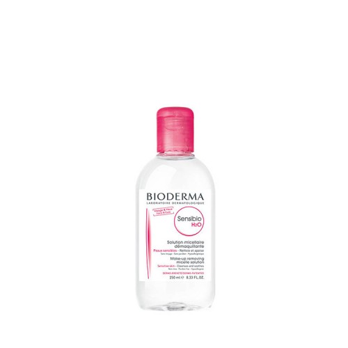 Bioderma Sensibio H2O - Εξαιρετικά ήπιο διάλυμα καθαρισμού/ντεμακιγιάζ για ευαίσθητο δέρμα, 250ml 
