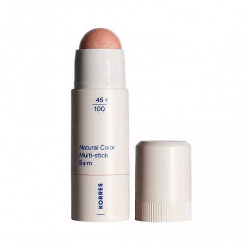 KORRES Natural Color Multi-stick Balm 02 Glass Peach για Χείλη & Ζυγωματικά, 4.5g