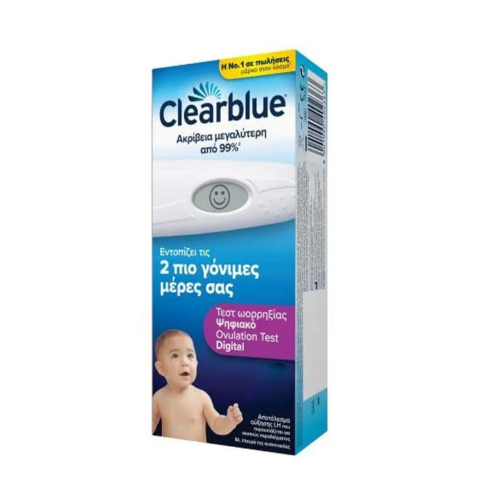 Clearblue Ψηφιακό Τεστ Ωορρηξίας, 20τεμ