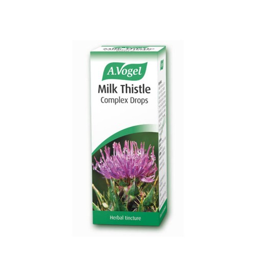 A.Vogel Milk Thistle Complex - Βάμμα από συνδυασμό των φρέσκων βοτάνων Cynara scolymus, Silybum marianum, Taraxacum officinalis, Pneumus boldus, Mentha piperita, 50ml
