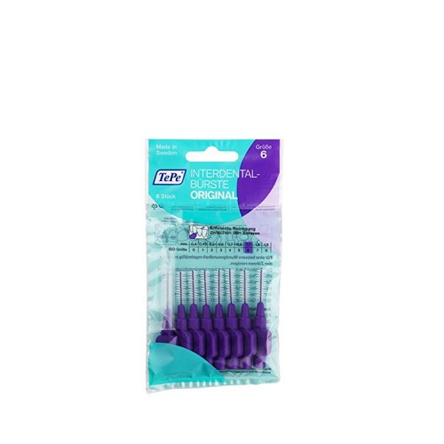 TePe Μεσοδόντια Βουρτσάκια 1,1mm SIZE 6 - ΜΩΒ, 8 τεμάχια