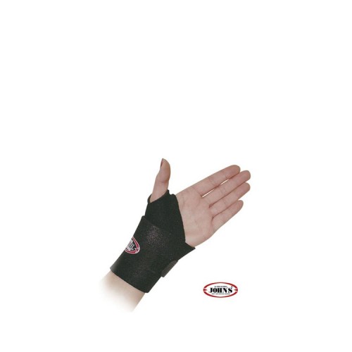 John's Wrist Strap Black Line - Επικάρπιο που δένει γύρω από τον καρπό,  Ένα μέγεθος (S-XL), 1 τεμάχιο (MPN:120123)