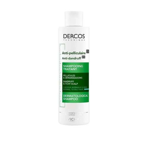 Vichy Dercos Αντιπιτυριδικό Σαμπουάν Για Κανονικά προς Λιπαρά Μαλλιά, 200ml