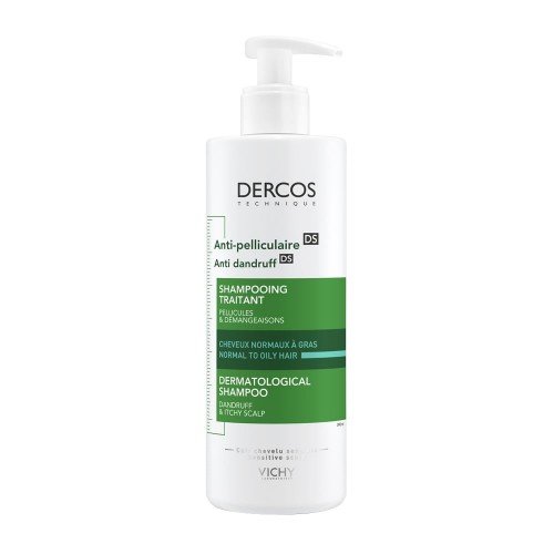 Vichy Dercos Αντιπιτυριδικό Σαμπουάν Για Κανονικά/Λιπαρά Μαλλιά, 390ml (100ml ΔΩΡΕΑΝ ΠΡΟΪΟΝ!)