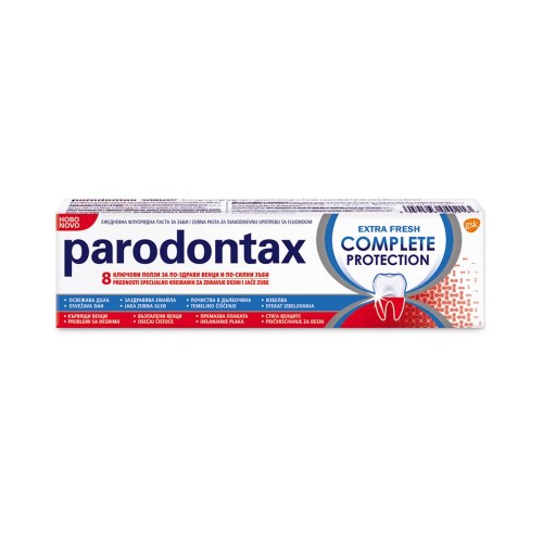 Parodontax Complete Protection Extra Fresh Οδοντόκρεμα Για Ούλα που Αιμορραγούν, 75ml