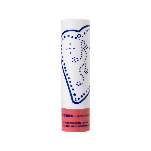 Korres Ενυδατικό Lip Balm Χειλιών Σταφύλι Με Χρώμα, 4.5gr