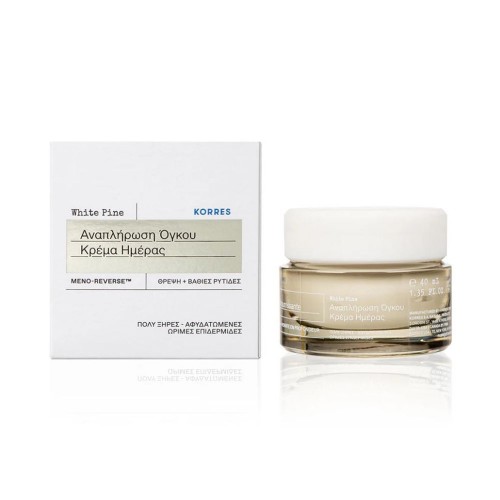 Korres White Pine Αναπλήρωση Όγκου Κρέμα Ημέρας για Πολύ Ξηρές - Αφυδατωμένες Ώριμες Επιδερμίδες, 40ml