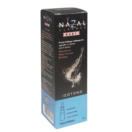 Frezyderm Nazal Cleaner Baby Isotonic Ρινικό Διάλυμα Καθημερινής Υγιεινής Ισότονο 0m+, 30ml
