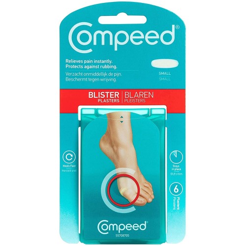 Johnson & Johnson Compeed Blister Small Plasters Μικρά επιθέματα για Φουσκάλες, 6 τεμάχια