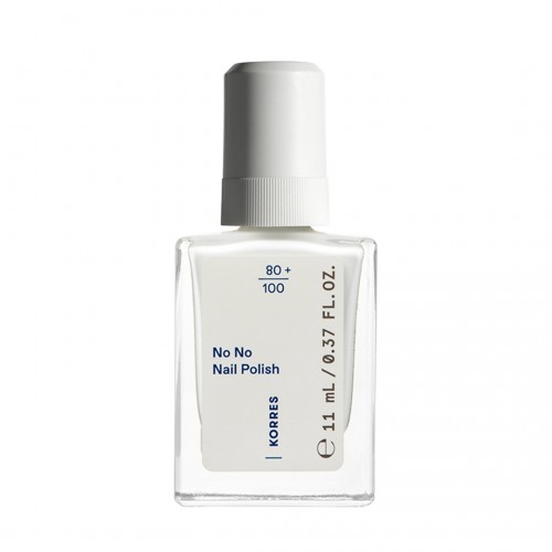 KORRES No No Nail Polish 01 Pure White Βερνίκι Νυχιών, 11ml