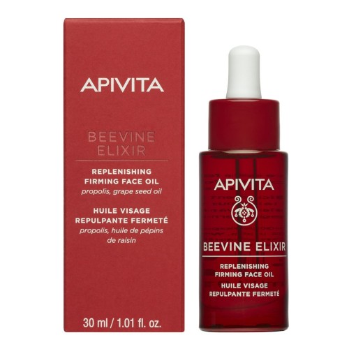 Apivita Beevine Elixir Replenishing Firming Face Oil Έλαιο Προσώπου για Aναδόμηση & Lifting, 30ml