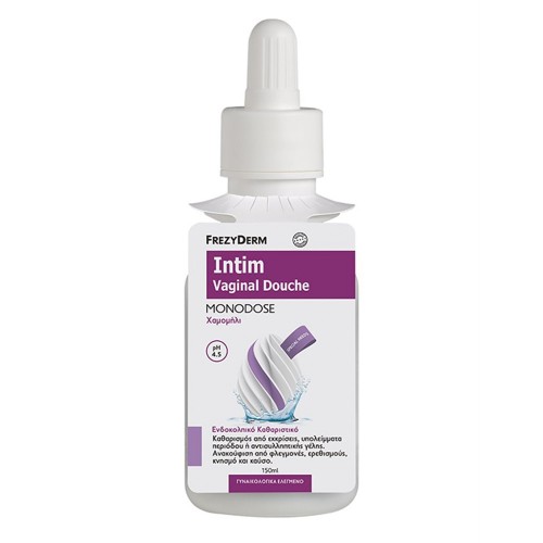 FREZYDERM INTIM VAGINAL DOUCHE MONODOSE Χαμομήλι Vag.Douche PH 4.5, 150ml
