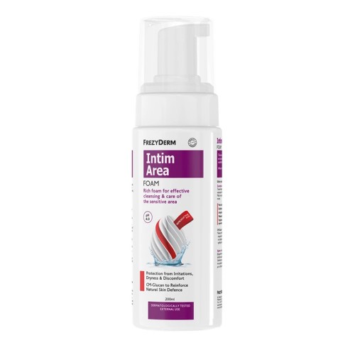 Frezyderm Intim Area Foam Αφρός Καθαρισμού της Ευαίσθητης Περιοχής, 200ml