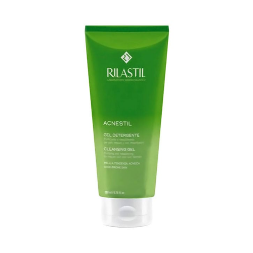 Rilastil Acnestil Purifying & Rebalancing Cleansing Gel Καθαριστικό Προσώπου για Επιδερμίδες με Τάση Ακμής, 200ml