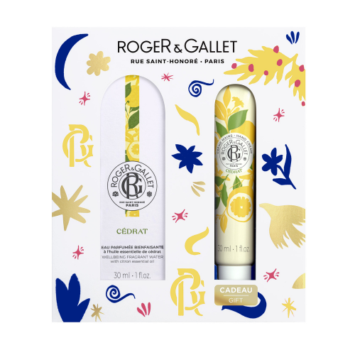 Roger & Gallet Cedrat Xmas Set Eau Parfumée Bienfaisante 30ml & Κρέμα Χεριών 30ml