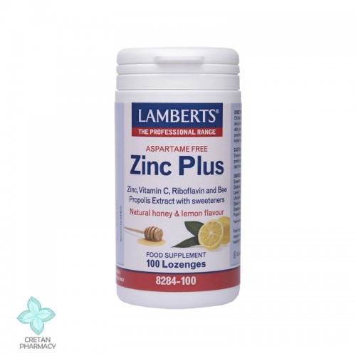 Lamberts Zinc Plus 100 Lozenges