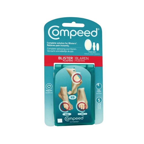 Compeed Επιθέματα για Φουσκάλες  3 διαφορετικά Μεγέθη, 5 Τεμάχια