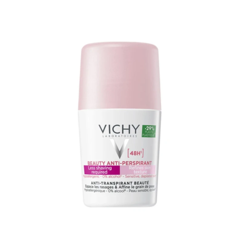 Vichy Beauty Anti-Perspirant 48h Ideal Finish Roll-on Αποσμητικό 48ωρης Προστασίας, 50ml