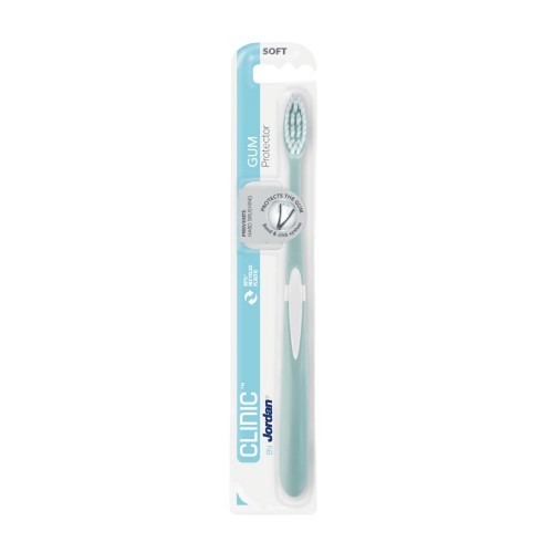 Jordan Clinic Gum Protector Οδοντόβουρτσα - ΜΑΛΑΚΗ, 1 τεμάχιo
