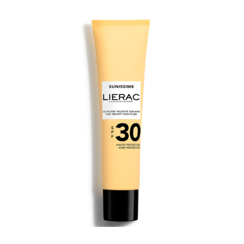 Lierac Sunissime The Velvety Sun Fluid Λεπτόρρευστο Βελούδινο Αντηλιακό Προσώπου SPF30, 40ml