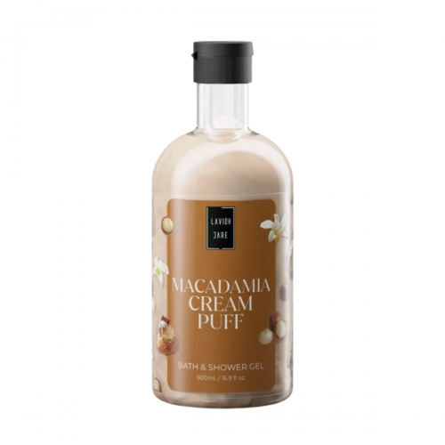 Lavish Care Macadamia Cream Puff Shower Gel 500ml