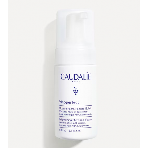 Caudalie Vinoperfect Brightening Micropeel Foam Αφρός Καθαρισμού Προσώπου, 100ml