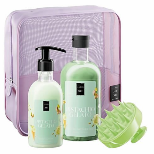 Lavish Care Pistachio Gelato Body Care Bag Set