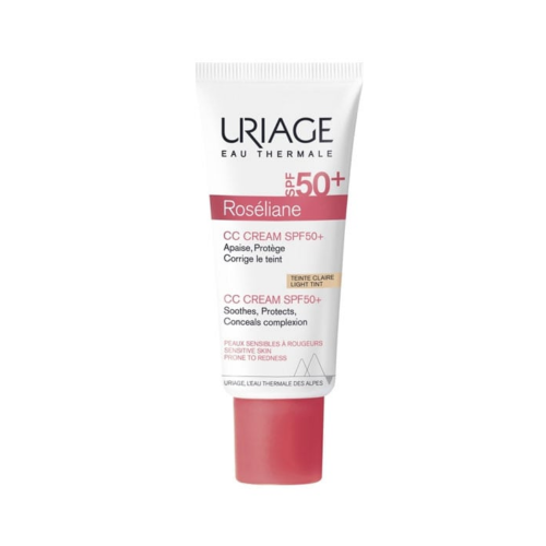 Uriage Roseliane CC Cream SPF50+ Κρέμα Κατά Της Ερυθρότητας Με Χρώμα & Αντηλιακή Προστασία, 40ml