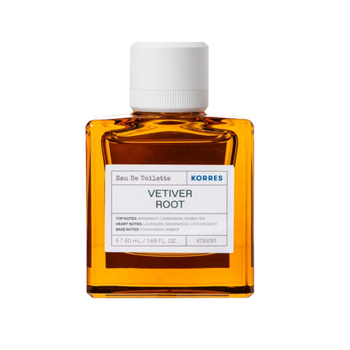 Korres Vetiver Root Eau de Toilette Ανδρικό Άρωμα, 50ml