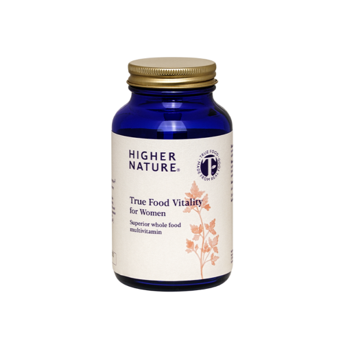 Higher Nature True Food Vitality Multivitamins for Women, 60v-caps