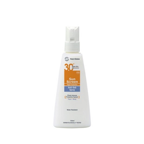 Frezyderm Sunscreen Spray Anti-Seb Spf 30, 150ml