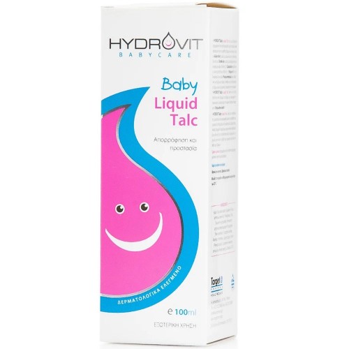 Hydrovit Baby Liquid Talc Απορρόφηση και Προστασία,100ml