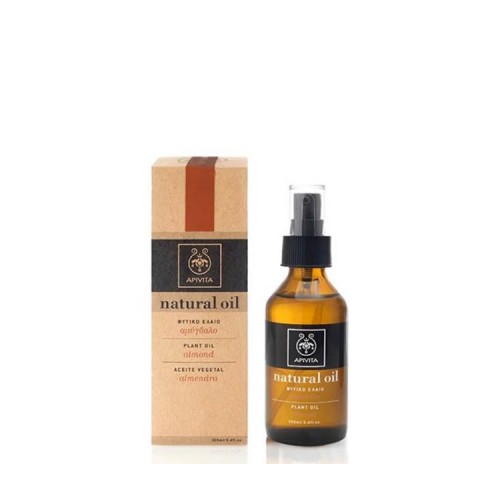 Apivita NATURAL OIL Φυτικό Έλαιο Αμύγδαλο, 100ml
