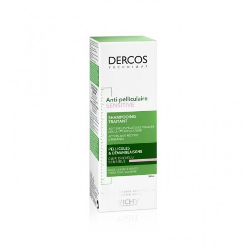 Vichy DERCOS Σαμπουάν Χωρίς Άλατα Για Την Ρύθμιση Της Ξηροδερμίας Και Της Πιτυρίδας - 200ml
