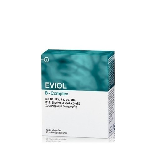 Gap Pharmaceuticals EVIOL B-Complex, 30 κάψουλες