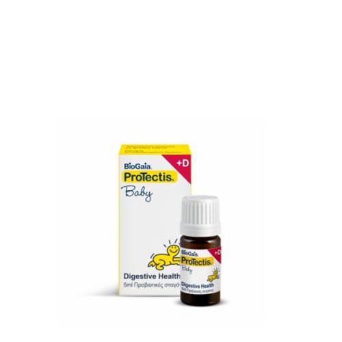 BioGaia ProTectis Baby +D3 drops - Προβιοτικές Σταγόνες για Βρέφή & Νήπια με βιταμίνη D3, 5ml
