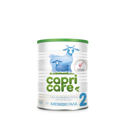 CapriCare 2 - Κατσικίσιο Βρεφικό Γάλα για βρέφη από τον 6ο μήνα, 400gr
