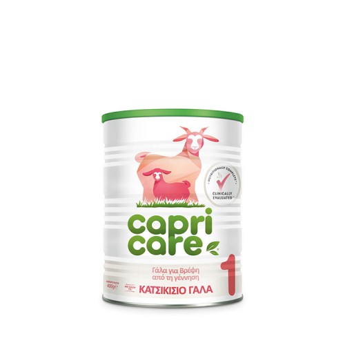CapriCare 1 - Κατσικίσιο Βρεφικό Γάλα για βρέφη από 0-6 μηνών, 400gr