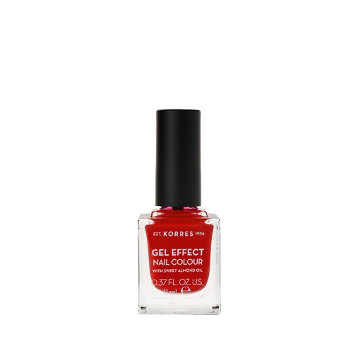 Korres Gel Effect Βερνίκι Νυχιών - Royal Red 53, 11ml 