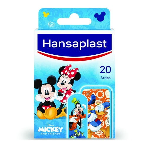 Hansaplast Disney Mickey & Friends Strips Παιδικά Επιθέματα Πληγών, 20 τεμάχια