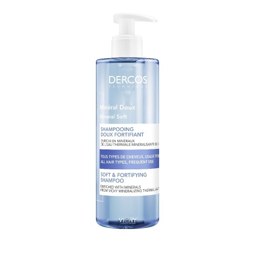 Vichy DERCOS Mineral Suave Απαλό Σαμπουάν με Ιχνοστοιχεία - 400ml
