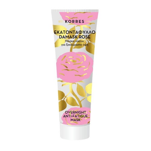 Korres Mask Damask Rose Μάσκα Νύχτας για Ξεκούραστη Όψη - 18ml