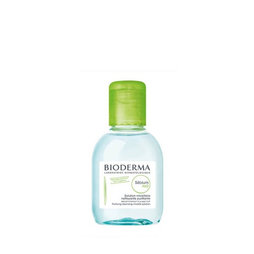Bioderma Sebium H2O - Καθαριστικό προσώπου για μικτές ή λιπαρές επιδερμίδες, 100ml - ΣΥΣΚΕΥΑΣΙΑ ΤΑΞΙΔΙΟΥ!