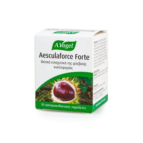 A. Vogel Aesculaforce Forte για τη φλεβική κυκλοφορία, 30 γαστροανθεκτικές ταμπλέτες
