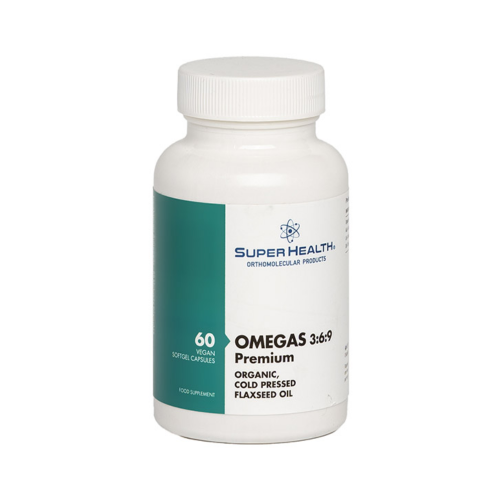 Super Health Premium Omegas 3:6:9 Συμπλήρωμα Διατροφής, 60 κάψουλες