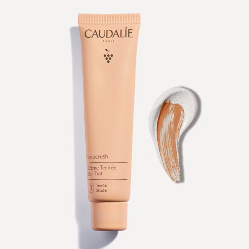 Caudalie Vinocrush Skin Tint Shade 3 Light Medium Ενυδατική Κρέμα Προσώπου με Χρώμα, 30ml