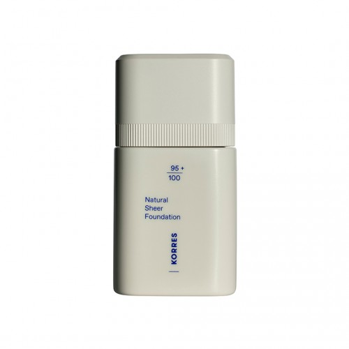 KORRES Natural Sheer Foundation 03 Tan για Φυσική Κάλυψη, 30ml