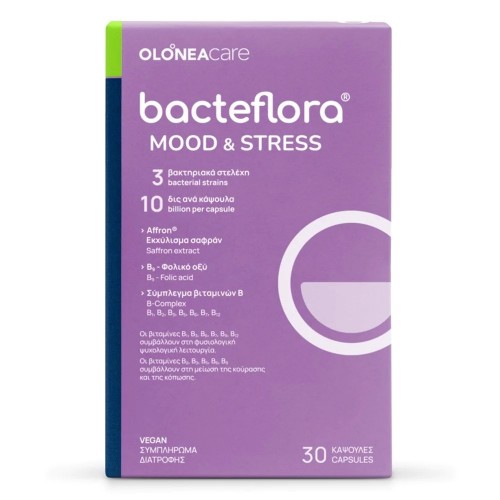 Olonea Bacteflora Mood & Stress, 30caps