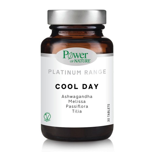 Power Health Cool Day - Για το Άγχος, τον Εκνευρισμό & την Κούραση, 30 ταμπλέτες